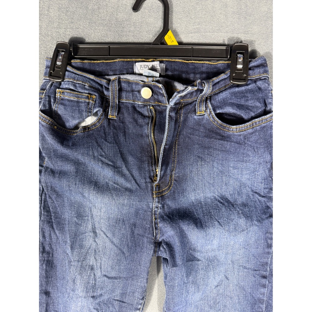 Judy Blue Jeans Women 11/30 Blue Skinny B393 High Rise Stretch Denim - Picture 5 of 14